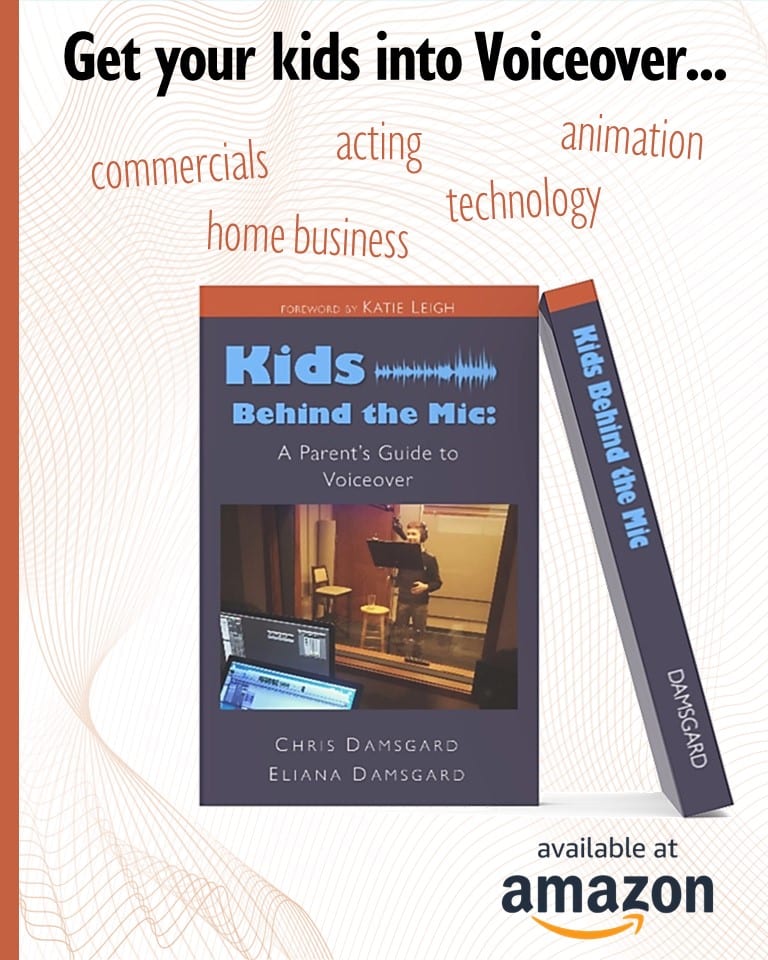 Voiceover Book is Now Published – Kids Behind the Mic